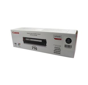 Canon 716Bk Toner Cartridge Black