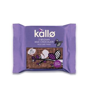 Kallo Milk Choc Rice Cake 2Pk Pk30
