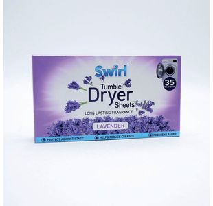 Swirl Tumble Dryer Sheets X35 Pk20