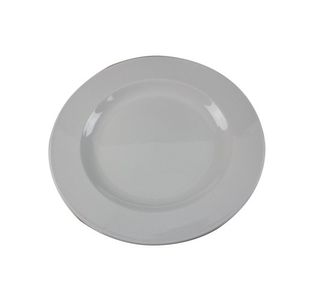 Porcelain Plate 250Mm Wht Pk6 304111