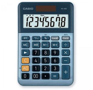 Casio Ms-80E 8 Dgt Dsktp Calculator