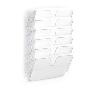 Durable Lcap Lit Holder A4 Clr Pk6