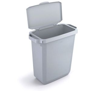 Durable 60L Hinged Gry Rcyc Bin Lid