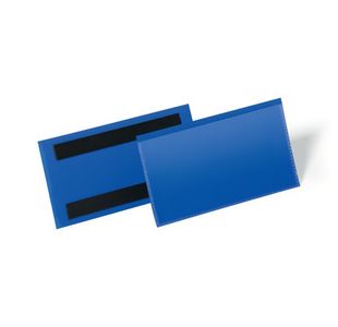 Magn Doc Pocket 150X67Mm Blue Pk50
