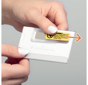 Durable Name Badge Magnet 54X90 Pk25