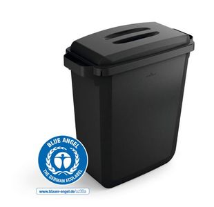 Durable Durabin Eco Bin Rect 60L Blk