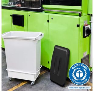 Durable Lid Durabin Eco Wbin 60L Gry