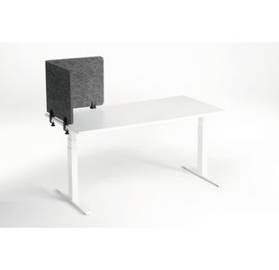 Durable Desk Divider Panel 120Cm Gry
