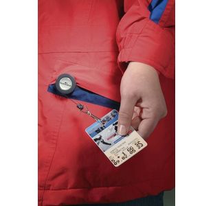Durable Badge Reel Snap Fastnr Pk10