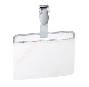 Durable Self Lamg Name Badge Pk25