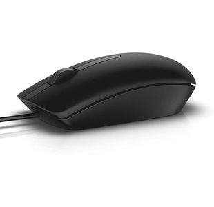 Dell Ms116 Wired Mouse Black