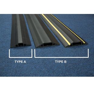 Dline Flr Cbl Cvr Hzrd Connt Ylw/Blk