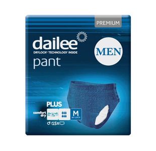 Pant Men Prem + Incont Pants M Pk15