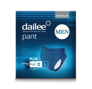 Pant Men Prem + Incont Pants L Pk15