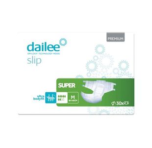 Slip Prem Super Adult Diapers M Pk30
