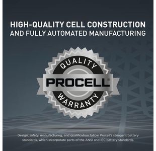 Procell Intense Cr123 Battery Pk10
