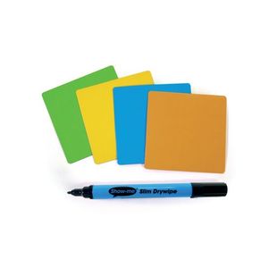 Showme Magnet Notes 75X75Mm Ast Pk40