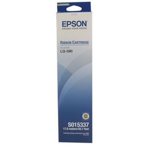 Epson Sidm Ribbon For Lq590 Blk