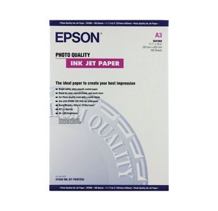 Epson A3 Phot Inkj Ppr 102Gsm Pk100