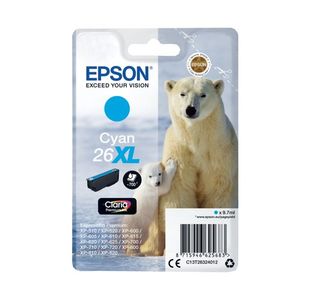 Epson 26Xl Ink Cartridge Prem Cy
