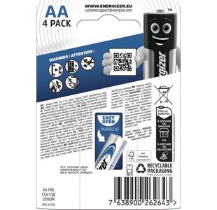 Energizer Ultimate Aa Battery Pk4