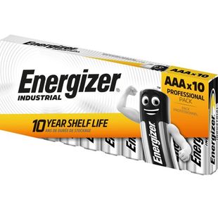 Energizer Indl Battery Aaa/Lr03 Pk10