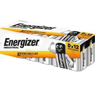 Energizer D Indust Batteries Pk12