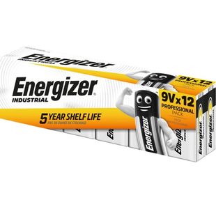 Energizer Indl Battery 9V/6Lr61 P12