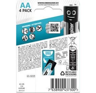 Energizer Max Plus Aa Battery Pk4