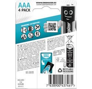 Energizer Max Plus Aaa Battery Pk4