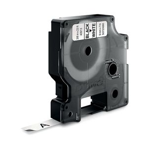 Dymo D1 Labelmaker Tape 9Mm Blk/Wht