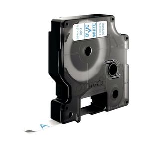 Dymo D1 Labelmaker Tape 9Mm Blu/Wht
