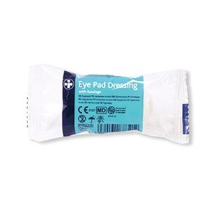 Eye Pad Dressing With Bandage
