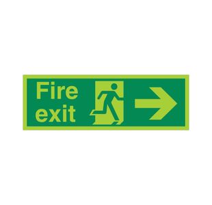 Fire Exit Rman Arr Left Vinyl 450