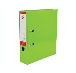 Lever Arch File A4 Green Pk10