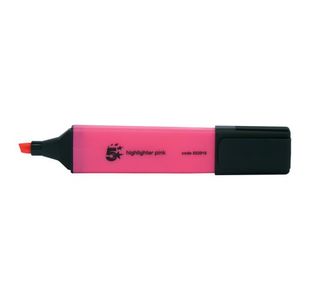Highlighter Chisel Tip Pink Pk12