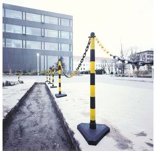 Guarda Chain 6 Post Ylw/Blk Concrete