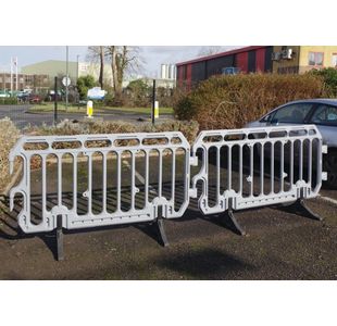 Crowd Barrier Hdpe 2220X1000 Grey