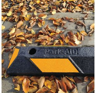 Park-Aid Wheel Stop 550Mm Blk/Ylw