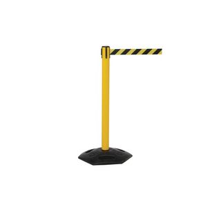 Ylw Post Danger Keep Out Ylw/Blk Pk2
