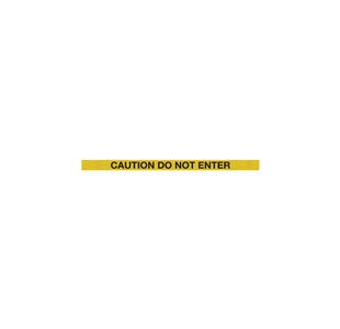 Barrier Blk Caution Ylwblk Belt 7.6M
