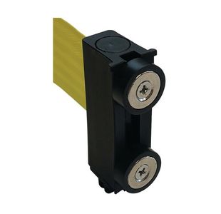 Magn Barrier Blk No Enty Redwht 9.1