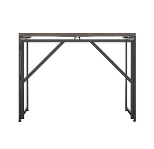 Lova Folding Desk Grey Oak/Black