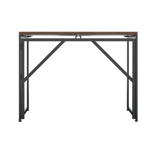 Lova Folding Desk Dark Walnut/Black