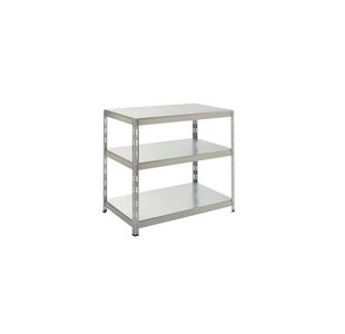 3 Tier Galvanised Shel 1000X600X900M