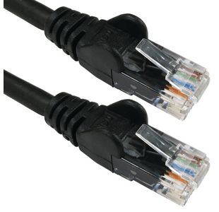5 Star Rj45 Cable Lsoh Black 2M
