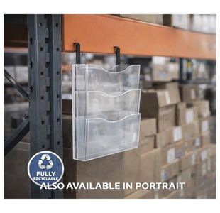 5 Star 3 Pkt Wall Lit Holder A4 Lcap