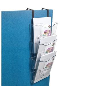 5 Star 3 Pkt Wall Lit Holder A4 Ptrt