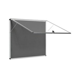 5 Star Noticeboard 8X A4 Sheets Grey