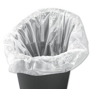 Ldut Swing Bin Liners 40L Wht Pk1000